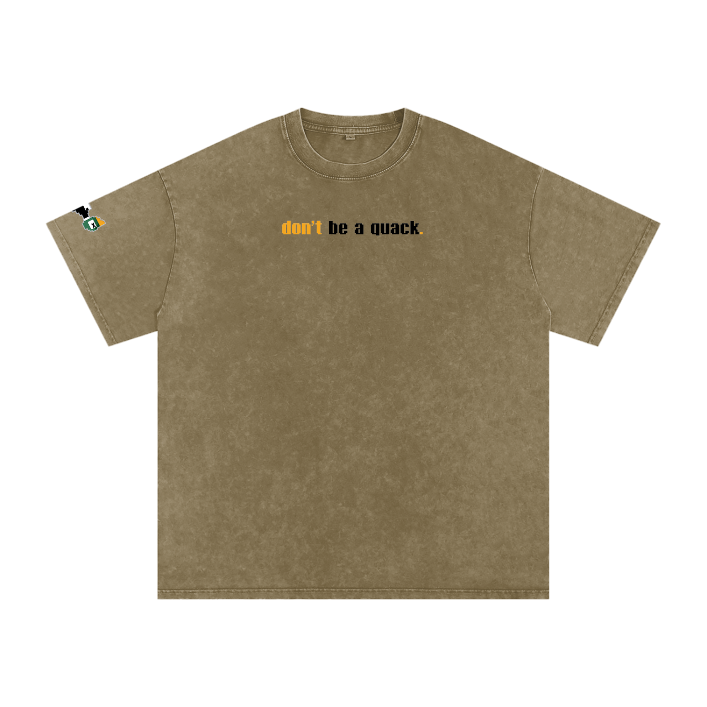 Mortal’s “Don’t Be a Quack” Snow - Washed Oversized T