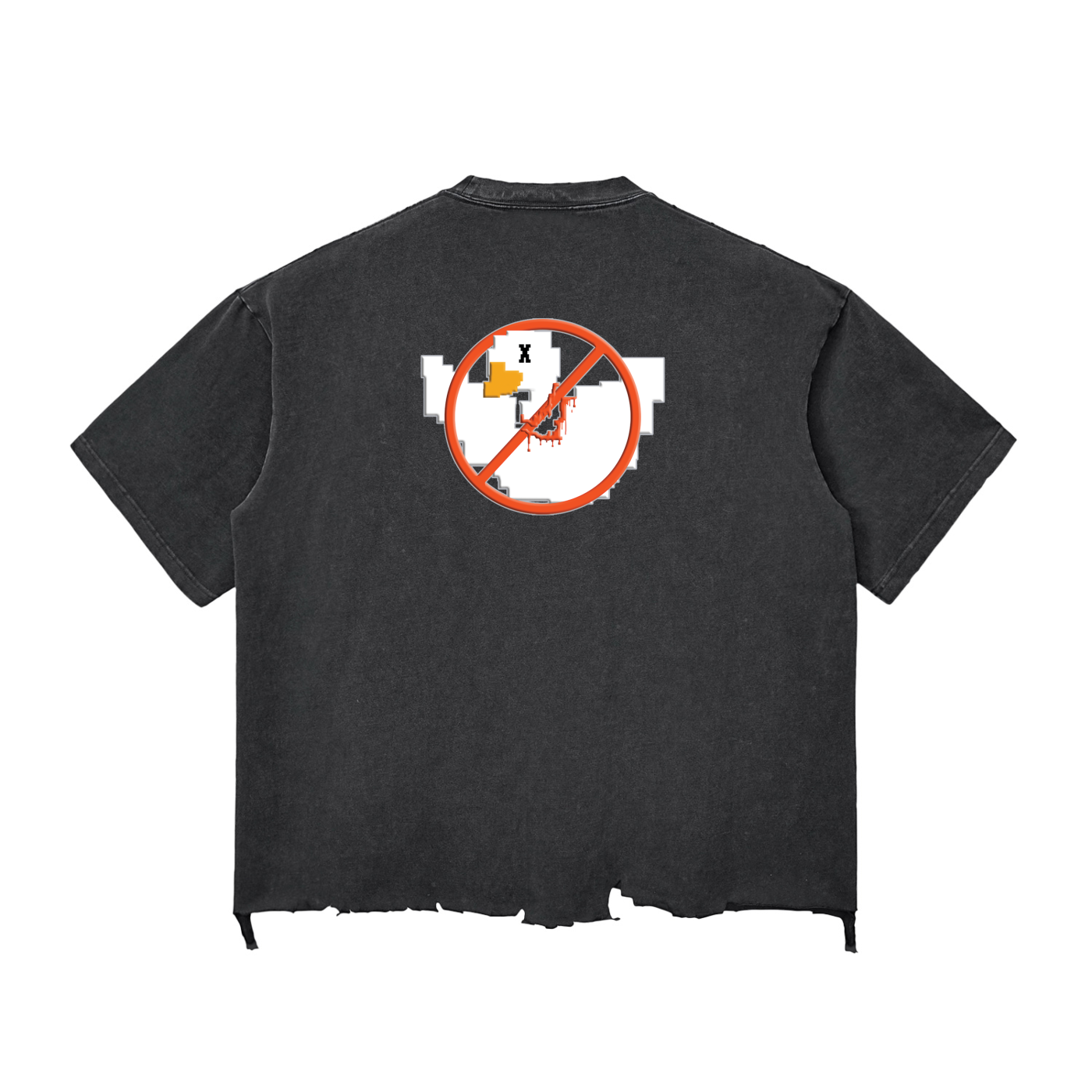 Mortal’s “F Your Dreams”  Raw-Hem T