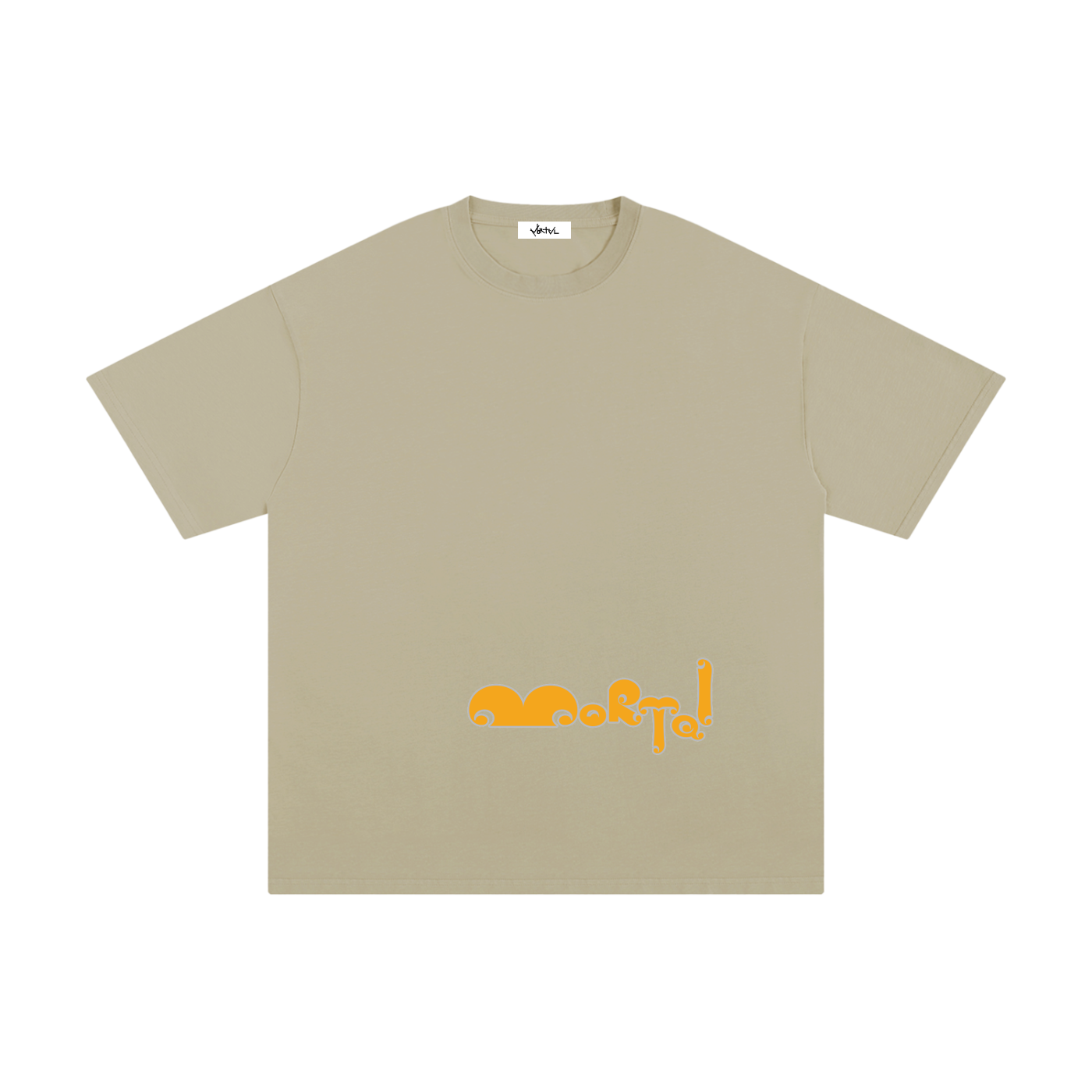 "MORTAL" Classic - Pure Cotton T-Shirt