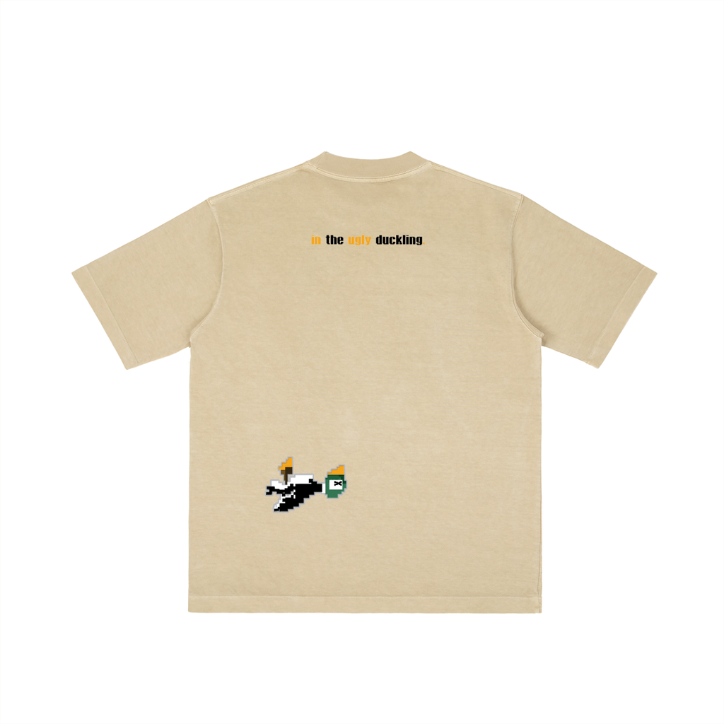Mortal’s Dead Duck “I Don’t” - Vintage Wash Drop Shoulder T