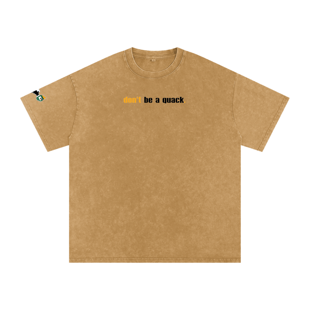 Mortal’s “Don’t Be a Quack” Snow - Washed Oversized T