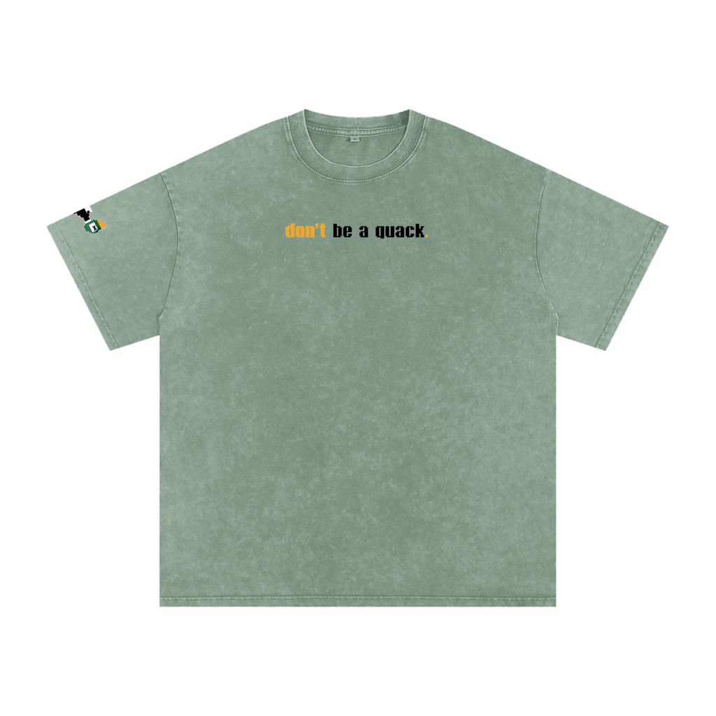 Mortal’s “Don’t Be a Quack” Snow - Washed Oversized T