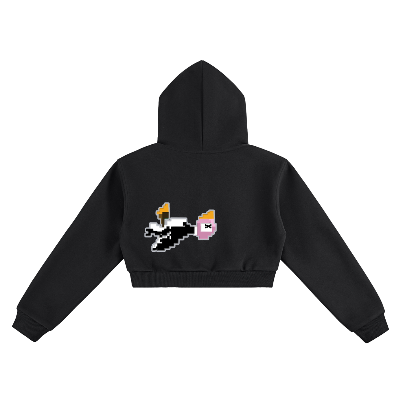 Mortal's Woman's "I Kill" - Cropped Hoodie