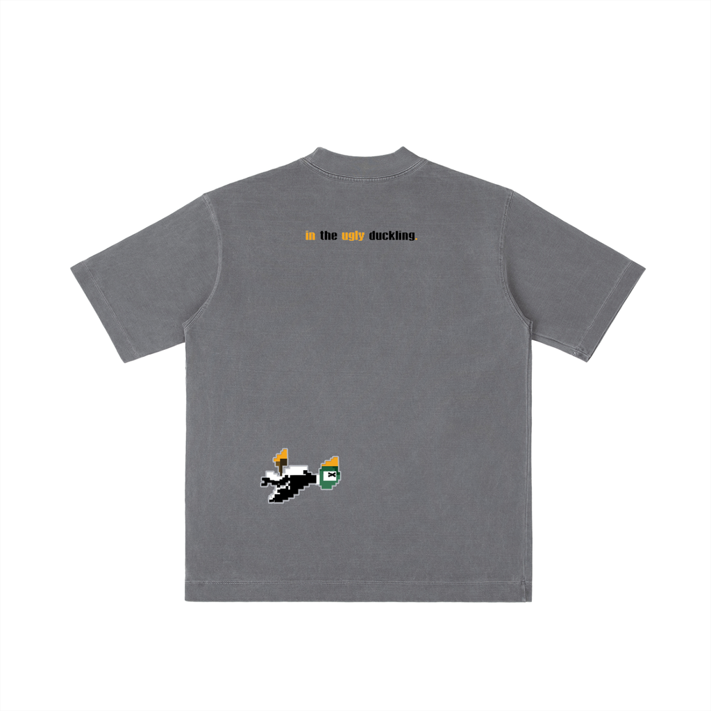 Mortal’s Dead Duck “I Don’t” - Vintage Wash Drop Shoulder T