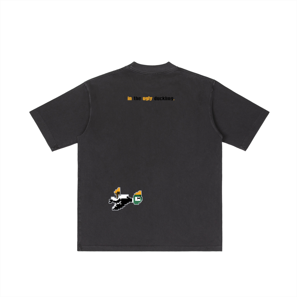 Mortal’s Dead Duck “I Don’t” - Vintage Wash Drop Shoulder T