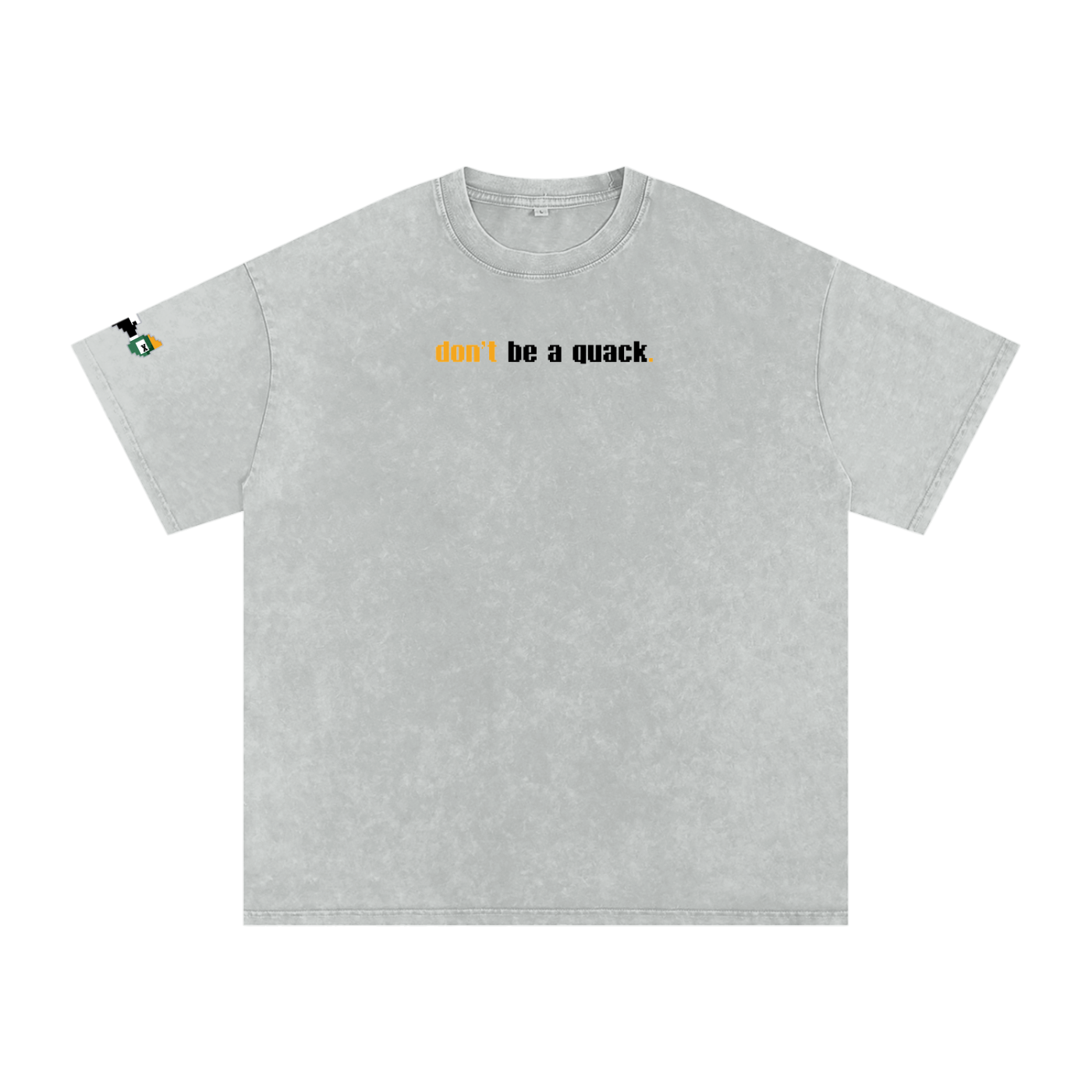 Mortal’s “Don’t Be a Quack” Snow - Washed Oversized T