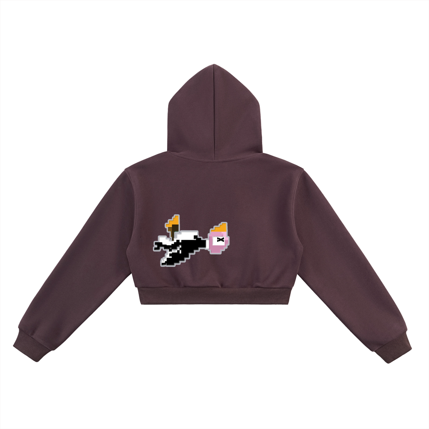 Mortal's Woman's "I Kill" - Cropped Hoodie