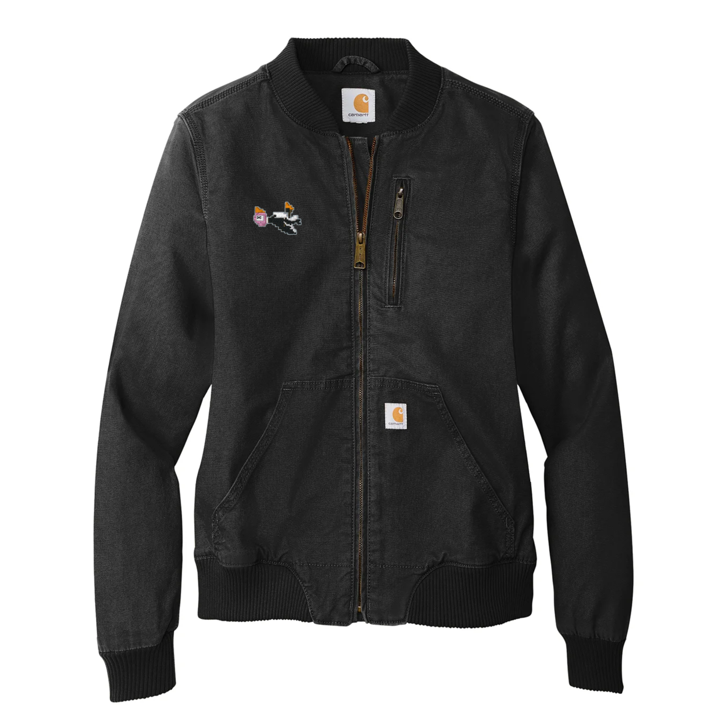 Mortal Carhartt® Women’s Pink Dead Duck Flex Bomber