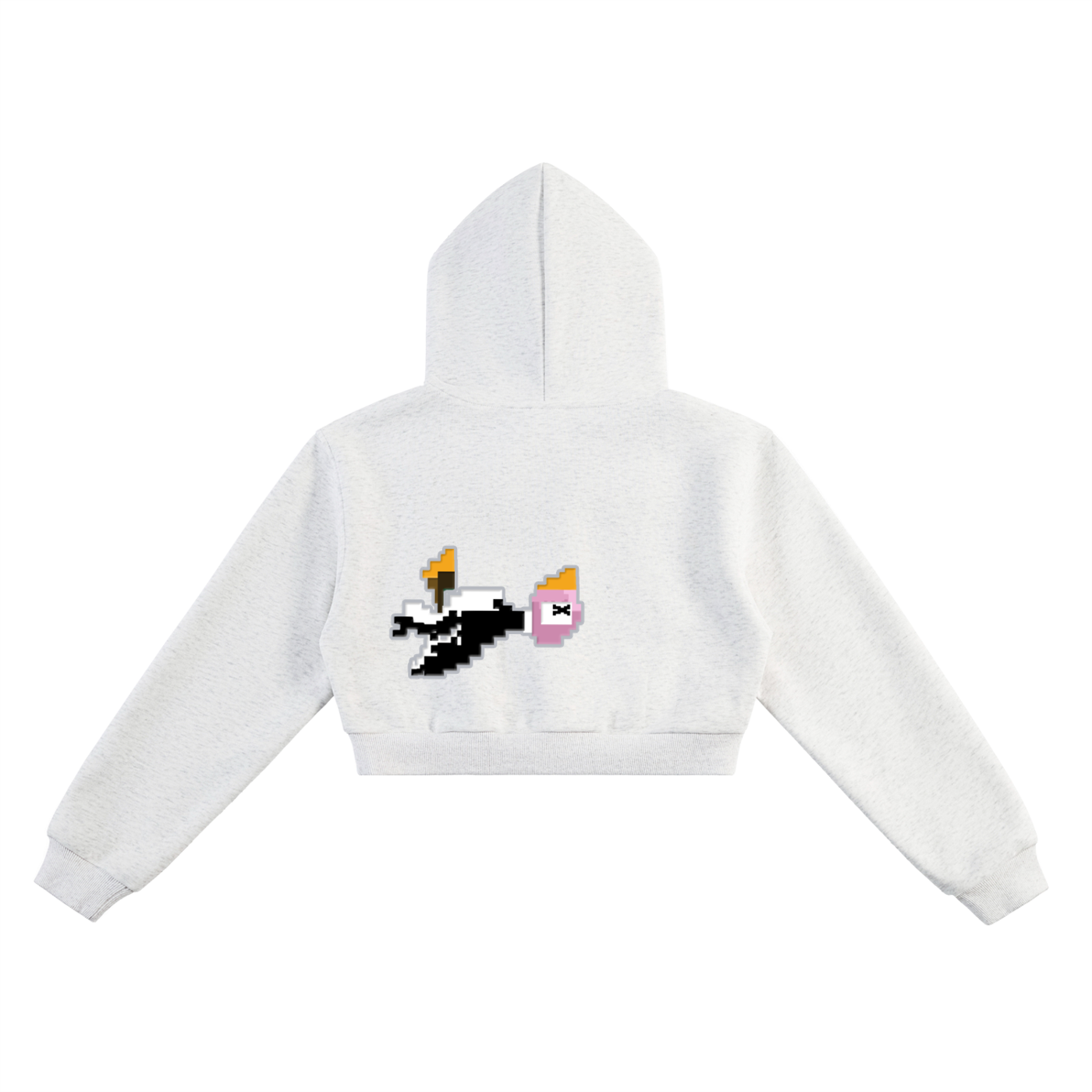 Mortal's Woman's "I Kill" - Cropped Hoodie